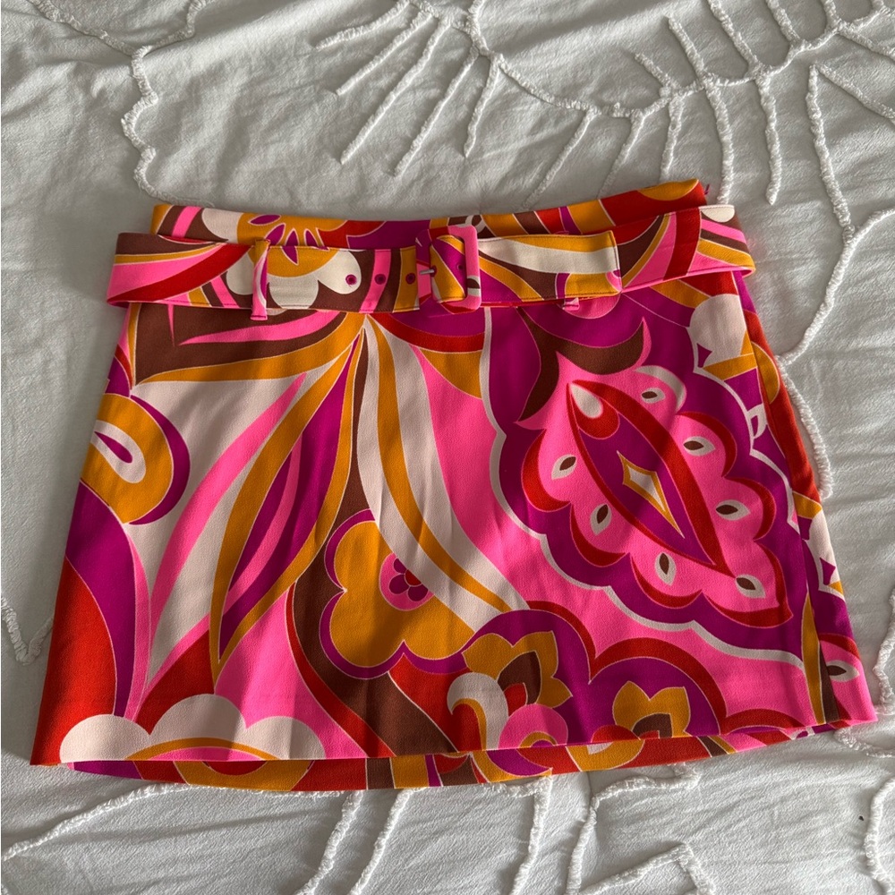 NWT express belted mini skirt